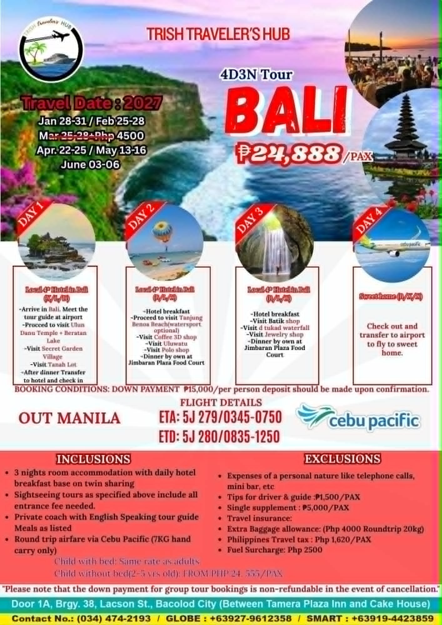 Bali — 4D3N Tour